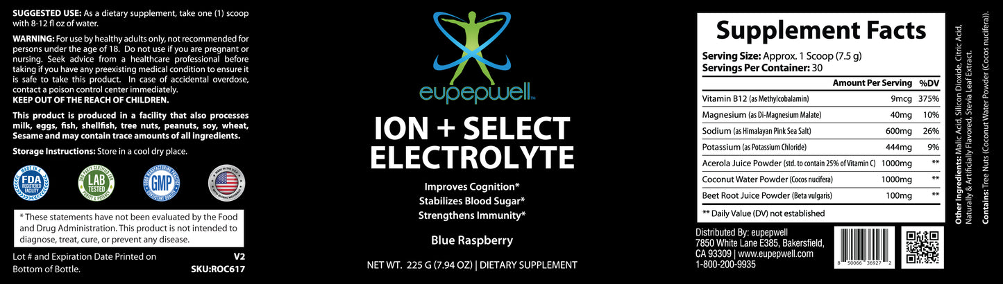 ION + Select Electrolyte Formula