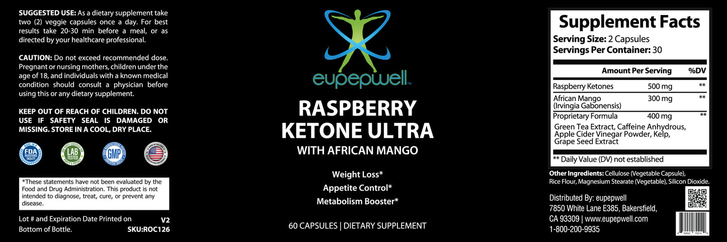 Raspberry Ketone Ultra Blend