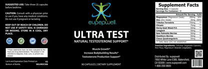 Ultra Test Natural Testosterone Support