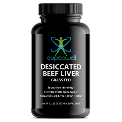 Grass Fed Desiccated Beef Liver Capsules – Pasture Raised