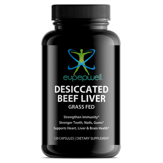 Grass Fed Desiccated Beef Liver Capsules – Pasture Raised