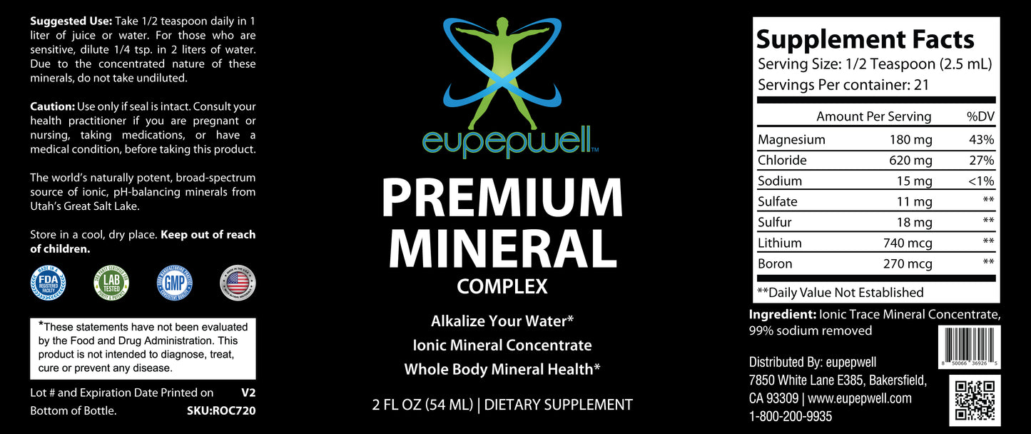 Premium Mineral Complex 2 fl oz