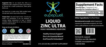 Liquid Zinc Ultra 8 fl oz