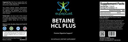 Betaine HCL Plus