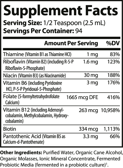 Fermented Vitamin B Complex 8 fl oz