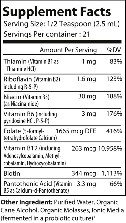 Fermented Vitamin B Complex 2 fl oz