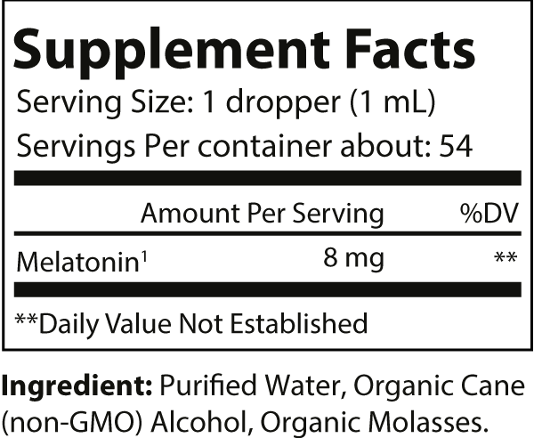 Fermented Melatonin 2 fl oz