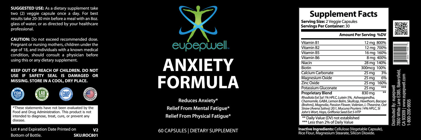 Anxiety Formula