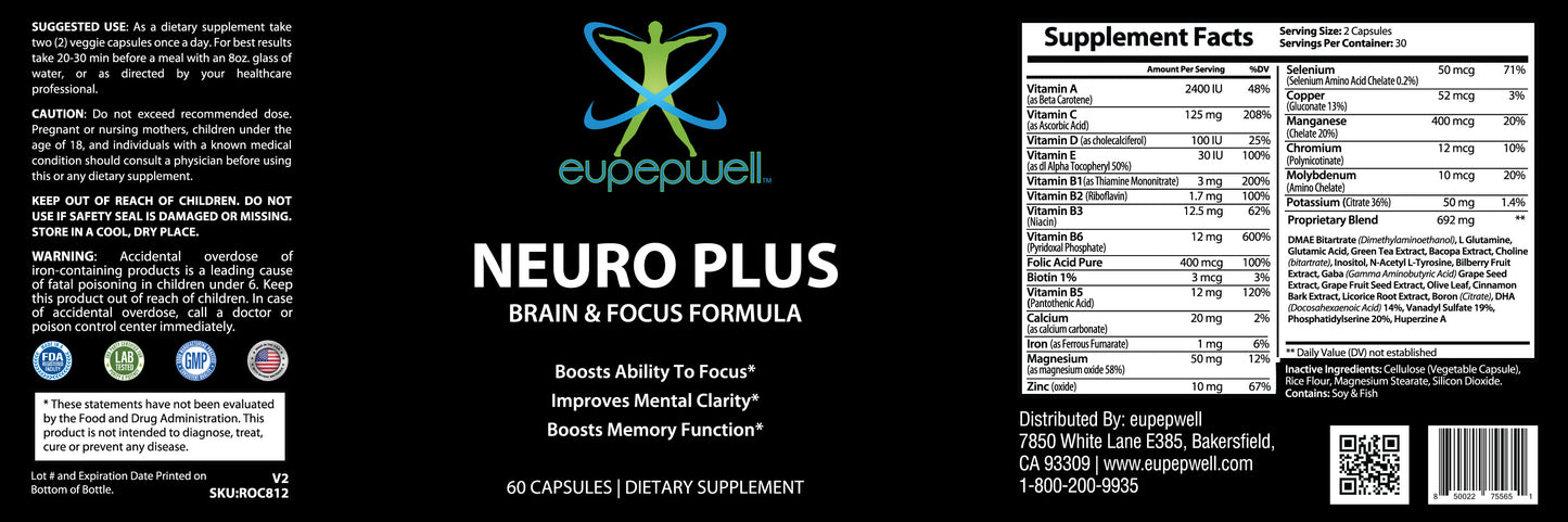 Neuro Plus Brain and Focus