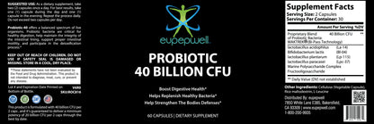 Probiotic – 40 Billion CFU