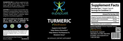 Turmeric w/BioPerine - 650mg