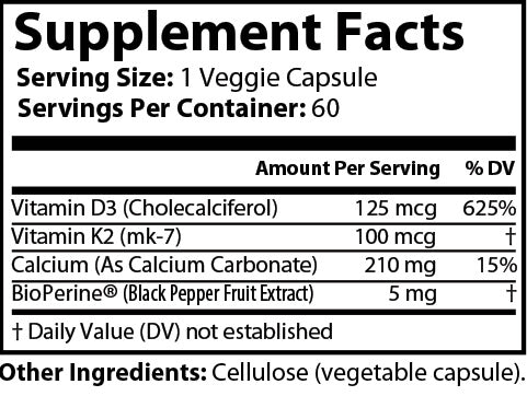 Vitamin K2+ D3