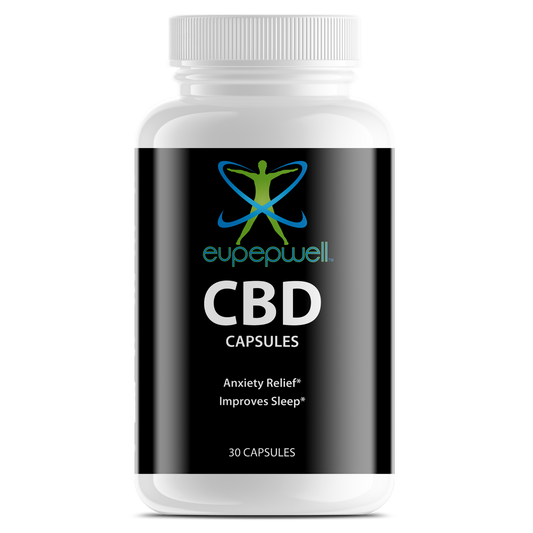 CBD Capsules – CBD Supplement 300mg (30 capsules)