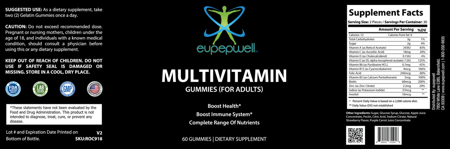 Multivitamin Gummies (Adults)