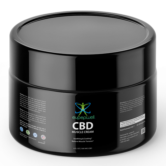 CBD Muscle Cream – Full Spectrum 500mg (4 oz)